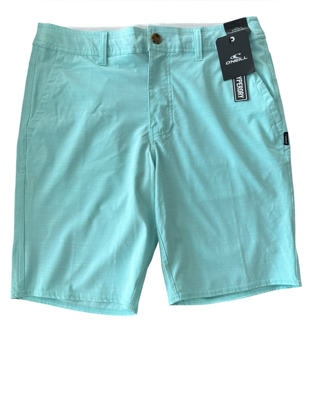 O’Neill Hybrid Hyperdry Locked Sub Short in Aqua Blue Men’s Size 31
